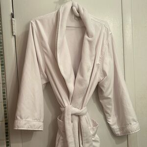Luxury Spa Robe, Club Pilates Logo, Medium